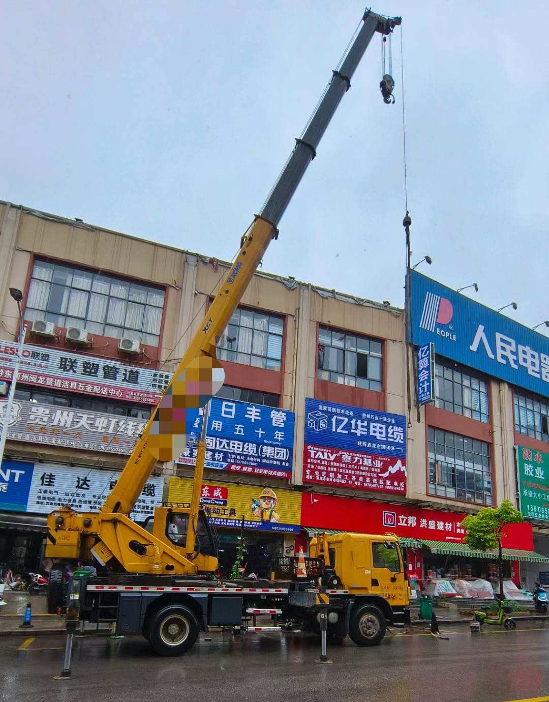 历下区吊车吊机租赁桥梁吊装